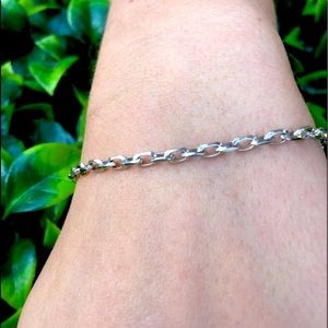 Sterling Silver Cable Bracelet